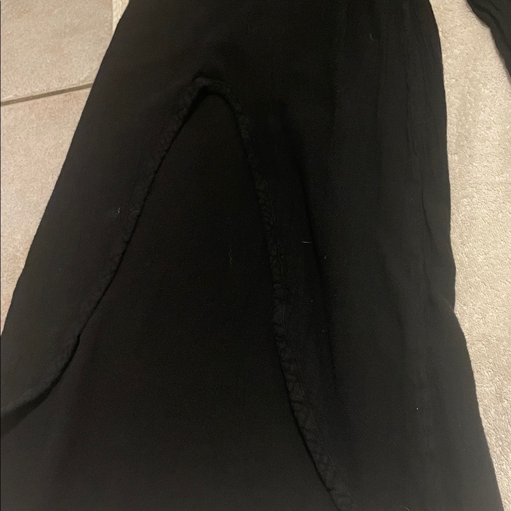 Oh My Gauze! Front Slit Pants - Picture 5 of 12